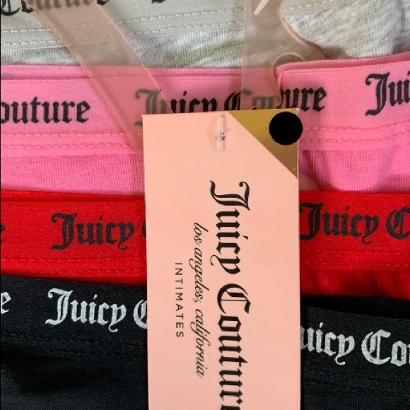 Juicy Couture Intimates Size XL 5 Pack Cheeky Panties Underwear NWT - Picture 6 of 6